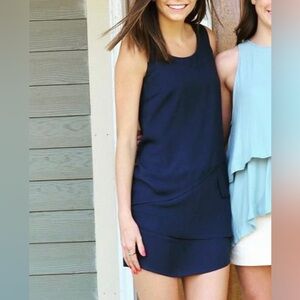 BCBG Navy Shift Dress